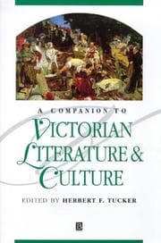 Tapa de A companion to Victorian literature & culture