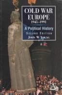 Tapa de Cold War Europe, 1945-89