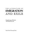 Tapa de The Literature of emigration and exile