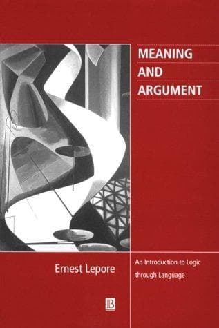 Tapa de Meaning and Argument