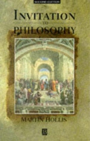 Tapa de Invitation to philosophy