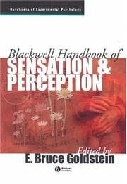 Tapa de Blackwell handbook of sensation and perception
