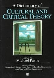 Tapa de A Dictionary of Cultural and Critical Theory