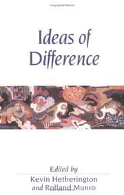 Tapa de Ideas of Difference