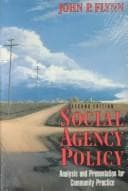 Tapa de Social agency policy
