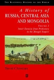 Tapa de A history of Russia, Central Asia, and Mongolia