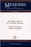 Tapa de The metric induced by the Robin function