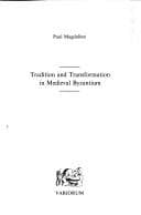 Tapa de Tradition and transformation in medieval Byzantium