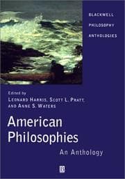 Tapa de American Philosophies
