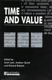 Tapa de Time and value