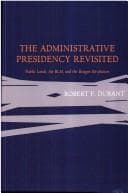 Tapa de The administrative presidency revisited