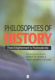 Tapa de Philosophies of history