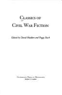 Tapa de Classics of Civil War fiction