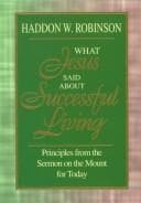 Tapa de What Jesus said about successful living