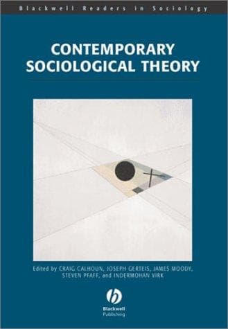 Tapa de Contemporary Sociological Theory