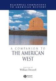 Tapa de A companion to the American West