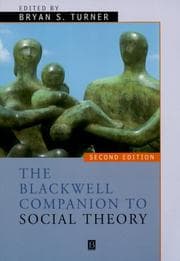 Tapa de A Companion to Social Theory