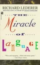 Tapa de The miracle of language