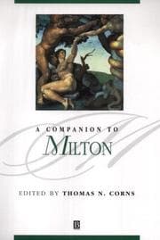Tapa de A companion to Milton