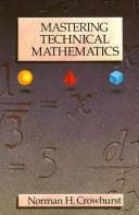 Tapa de Mastering technical mathematics