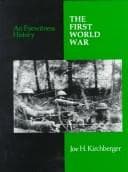 Tapa de The First World War