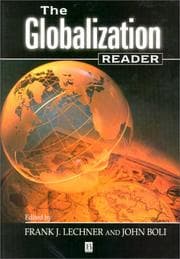 Tapa de The globalization reader