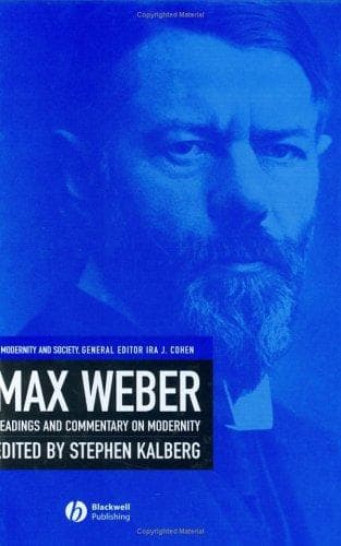 Tapa de Max Weber