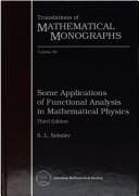 Tapa de Some applications of functional analysis in mathematical physics