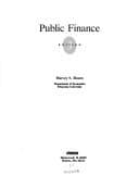 Tapa de Public finance