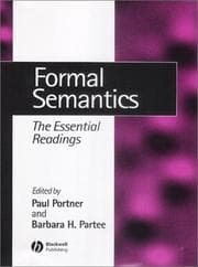 Tapa de Formal semantics