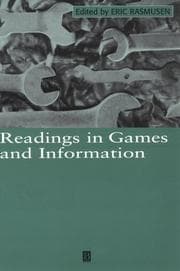 Tapa de Readings in Games and Information