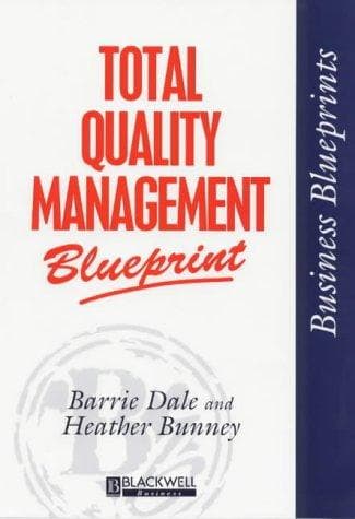 Tapa de Total quality management blueprint