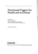 Tapa de Nutritional triggers for health and in disease