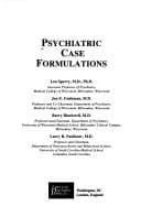 Tapa de Psychiatric case formulations