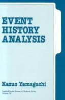 Tapa de Event history analysis