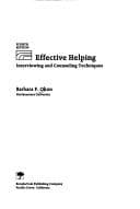 Tapa de Effective helping