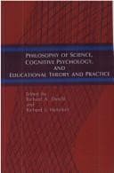 Tapa de Philosophy of Science, Cognitive Psychology, and Educational Theory and Practice (SUNY series in Science Education)