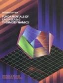 Tapa de Fundamentals of engineering thermodynamics