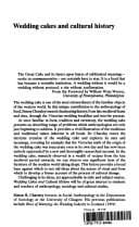 Tapa de Wedding cakes and cultural history