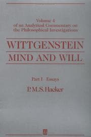 Tapa de Wittgenstein, mind and will
