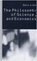 Tapa de The philosophy of science, and economics