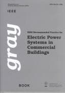 Tapa de IEEE recommended practice for electric power systems in commercial buildings