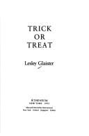 Tapa de Trick or treat