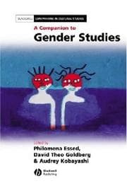 Tapa de Companion to Gender Studies