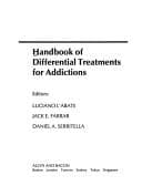 Tapa de Handbook of differential treatments for addictions