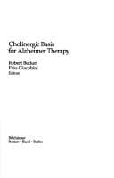 Tapa de Cholinergic basis for Alzheimer therapy