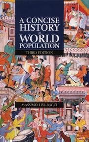 Tapa de A Concise History of World Population