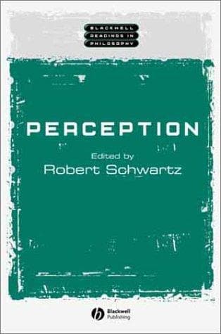 Tapa de Perception (Blackwell Readings in Philosophy)