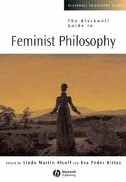 Tapa de The Blackwell guide to feminist philosophy