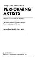 Tapa de The Back stage handbook for performing artists